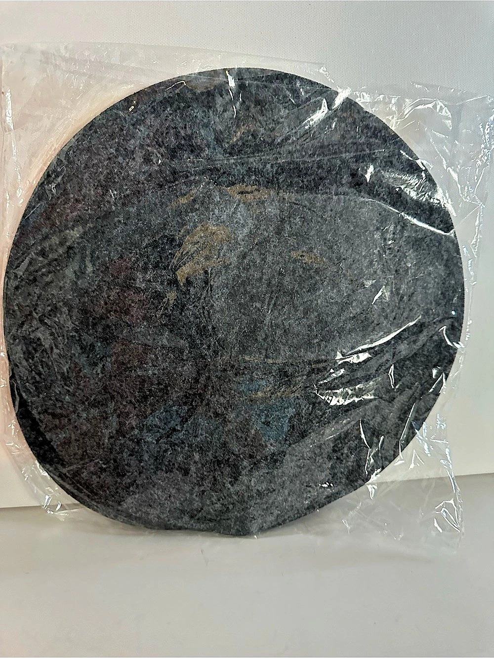 Gray Round Felt
